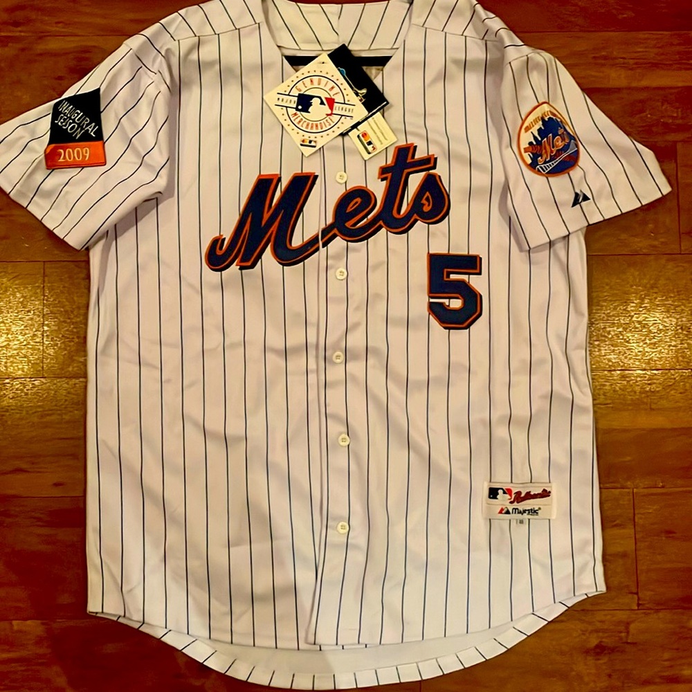 Authentic MLB NY Mets Jersey. Citi Field Inaugural Season - David Wright